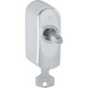 Rosette porte AUS950S 100NM Alu.F1/naturf.32mm SecuSelect®/Secu100®/Secustik® abschl.HOPPE
