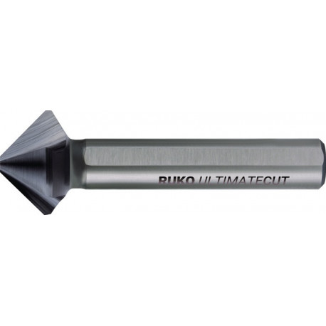 Fraise ULTIMATECUT DIN 335C 90 Degrés D.25mm HSS-Co5 RUnaTEC Z.3 RUKO