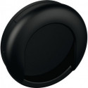 Poignée à encastrer 535MLB PA ma 90 noir profond L.75mm B.75mm HEWI