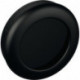 Poignée à encastrer 538 MLB PA ma 90 noir profond L.75mm B.75mm HEWI