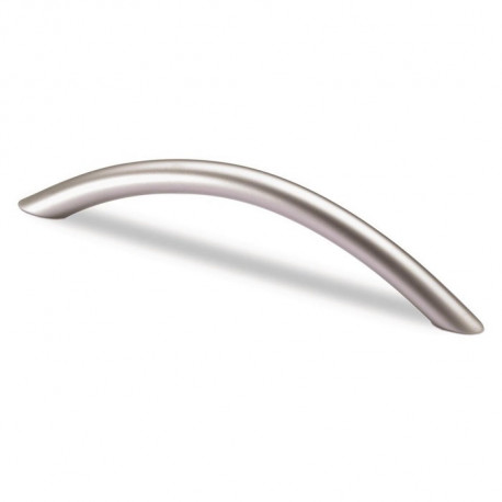 Poignée de meuble Nicia Acier chromé mat 96mm D.10mm HETTICH