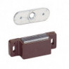 Aimant de maintien porte M 71 GP/M 92 GP plastique blanc 50N Contreplaque rigide HETTICH