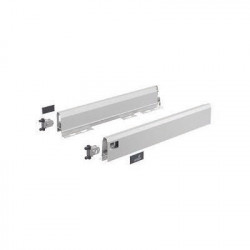 Jeu de cadres ArciTech Longueur nominale 450 mm Hauteur 126 mm Acier HETTICH
