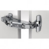 Charnière grand angle Sensys 8657i THS 55 présente Pose rapide, fixe nickelée HETTICH