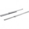 Extensión parcial acero longitud nominal 455 - 680 mm 40 kg longitud de cajón 455 - 680/455 mm HETTICH