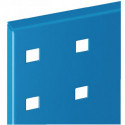 Panneau perforé l.450xL1000 mm bleu ciel RAL 5015 RASTERPLAN
