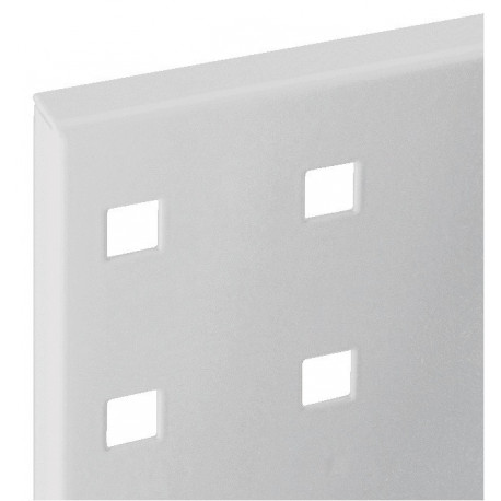 Panneau perforé l.450xL1000 mm gris clair RAL 7035 RASTERPLAN
