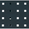 Panneau perforé l.457xL991 mm gris anthracite RAL 7016 BOTT
