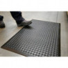 Revêtement de sol du poste de travail tapis fini L1200xl.900xép.14 mm noir SBR-c