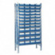 Étagère à emboîter H2000xl1000xP300 mm étagère d’extension 12 supports en acier