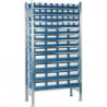 Étagère à emboîter H2000xl1000xP300 mm étagère d’extension 12 supports en acier