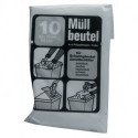 Sac poubelle l.700xL1100 mm 120 l 60 Âµm bleu 10 pièces/sachet