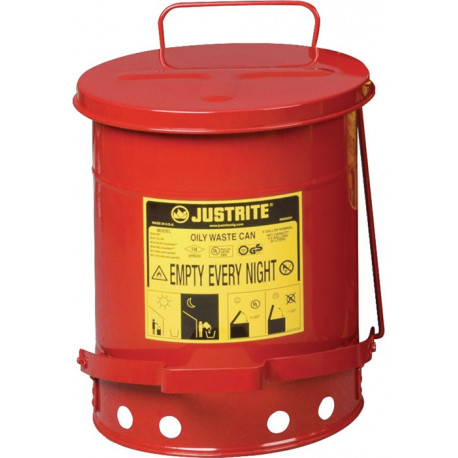 Réservoir-collecteur de sécurité 34 l tôle d’acier D360xH460 mm ASECOS