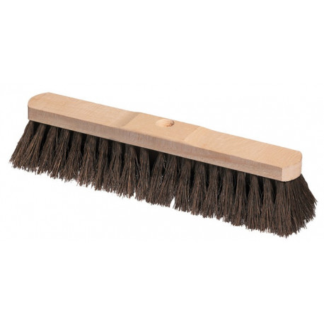 Balais longueur Arenga 400 mm avec trou d’emmanchement monture bois SOREX