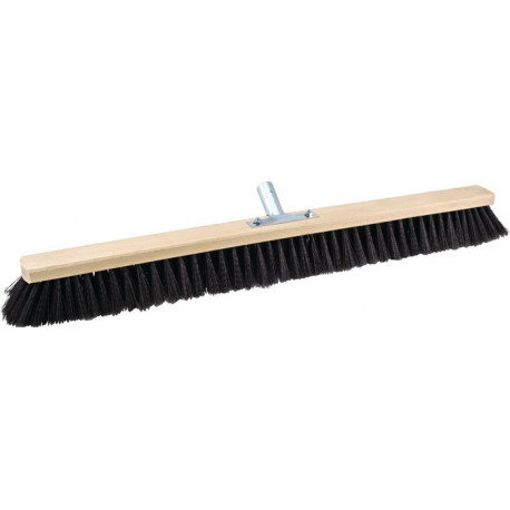 Balai pour grandes surfaces mélonge de qualité longueur 800 mm avec sup. de manc