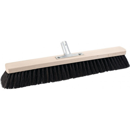 Balai pour grandes surfaces poil de cheval longueur 600 mm avec sup. de manche m