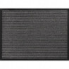 Paillasson rayé polypropylène anthracite L800xl1200xS5 mm