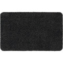 Paillasson lavable graphite PE microfibre L500xl800xS7 mm