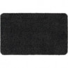 Paillasson lavable graphite PE microfibre L500xl800xS7 mm