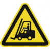 Panneau d’avertissement ASR A1.3/DIN EN ISO 7010 200 mm danger passage d’engins