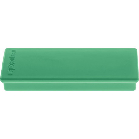 Aimant à angle droit l.55xP22xép.8 mm vert MAGNETOPLAN (Par 10)