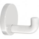 Crochet simple 477.90.045 65mm PA gris clair 97 D.60mm HEWI