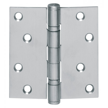 Charnière de porte inox 76x76mm DIN Gauche/Droite INTERSTEEL