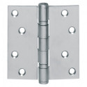 Charnière de porte inox 76x76mm DIN Gauche/Droite INTERSTEEL