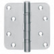 Charnière de porte inox 76x76mm DIN Gauche/Droite INTERSTEEL
