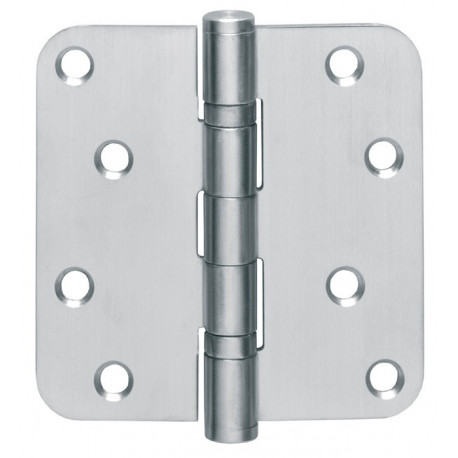 Charnière de porte inox 102x102mm DIN Gauche/Droite INTERSTEEL