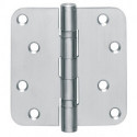 Charnière de porte inox 102x102mm DIN Gauche/Droite INTERSTEEL