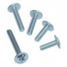Vis pour poignée de meuble L.12mm HETTICH (Par 50)
