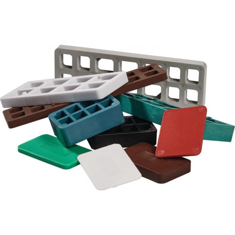 Cales NOW S.20mm noir plastique (Par 250)