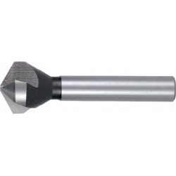 Fraise à chanfreiner et à ébavurer forme C 120 Degrés D.124mm HSS 3 lames RUKO