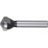 Fraise à chanfreiner et à ébavurer forme C 120 Degrés D.124mm HSS 3 lames RUKO