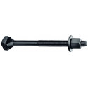 Vis pour rainure en T DIN 787 rainure en T 36mm M30 L.200mm Classe de qualité 8.8 m.Mutter u.Scheibe AMF