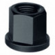 Écrou hexagonal DIN 6331 M6 ouverture de clé 10 mm forgé classe de résistance 1