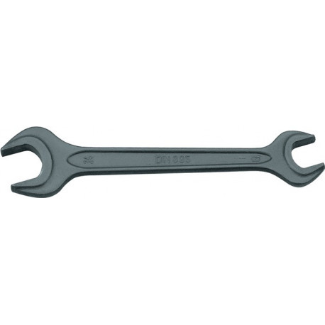 Clé à fourches 895 19x22 19 x 22 mm L. 195 mm phosphatée au manganèse GEDORE