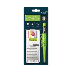 Crayon de chantier Pica-Dry +Set mines 4000&nbsp;871&nbsp;844 PICA