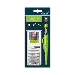 Crayon de chantier Pica-Dry+Set mines Couleur graphit +Set mines 4000&nbsp;871&nbsp;853 PICA