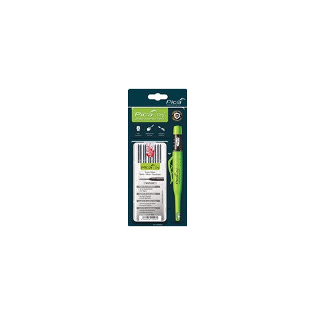 Crayon de chantier Pica-Dry+Set mines Couleur graphit +Set mines 4000&nbsp;871&nbsp;853 PICA