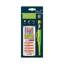 Crayon de chantier Pica-Dry+Set mines Couleur graphit +Set mines 4000&nbsp;871&nbsp;360 PICA