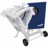 Scie circulaire basculante HWS 720 K dimensions de la lame de scie 700 mm 4,5 kW directement HOLZKRAFT