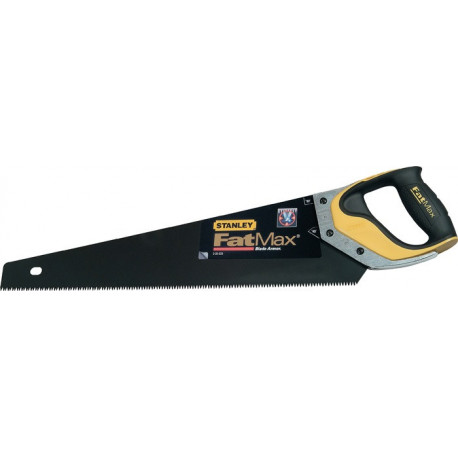 Scie Égoïne Jet Cut Appliflon 550 Mm Gamme FatMax - Fabriqués En France - Denture JetCut 7Dents - Traitement HardPoint - Traitement Blade Armor - Poignée Tri Matière