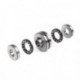 Roulements à rouleaux cylindriques axiaux à aiguilles -20 b.+120 degrés INA