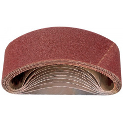 Bande abrasive L.560mm B.100mm K.40 f.HO/MET Korund (Par 10)