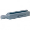 Bride à fourche DIN 6315C Fente-B.14mm L.200mm pour vis M12M14 AMF