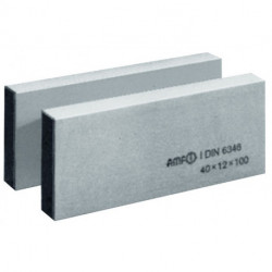 Bloc parralèle DIN 6346P H40xB12xL160mm Ultra précis AMF