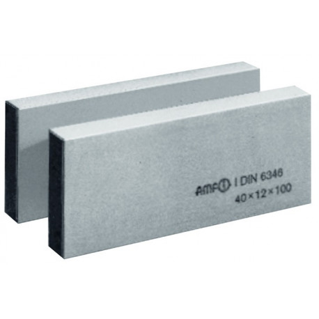 Bloc parralèle DIN 6346P H63xB20xL250mm Ultra précis AMF