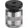 Vérin à vis Nr.6405 Taille 80 avec pied magnétique H.60-80mm AMF